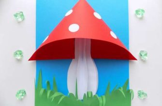 аппликация Мухомор