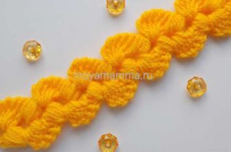 колосок крючком